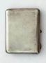 Серебро Московская ювелирно часовая фабрика 875 проба Серебряный портсигар 875 проба, 1950 ₪, Тель Авив